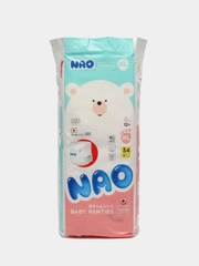 Подгузники трусики NAO 5 размер XL для детей 12-17 кг ночные памперсы премиум 34 шт
