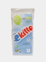 Подгузники-трусики Ekitto, 3 размер M, для детей от 5-10 кг, японские памперсы, 50 шт
