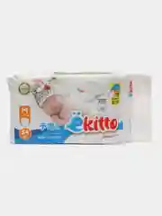 Подгузники Ekitto 3 размер M для новорожденных от 6-11 кг ночные памперсы премиум 54 шт