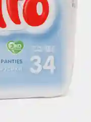 Подгузники-трусики Ekitto, 5 размер XL, для детей от 12-17 кг, японские памперсы, 34 шт