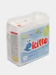 Подгузники-трусики Ekitto, 5 размер XL, для детей от 12-17 кг, японские памперсы, 34 шт