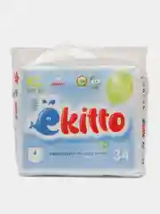 Подгузники-трусики Ekitto, 5 размер XL, для детей от 12-17 кг, японские памперсы, 34 шт