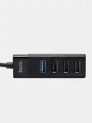 Разветвитель Хаб Hoco HB25, 4 в 1, USB 3.0, USB 2.0 x 3