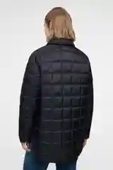 Черный куртка-рубашка oversize стеганая утепленная женская befree