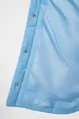 Голубой куртка-рубашка oversize стеганая утепленная женская befree