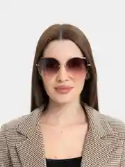 Розовый женские солнцезащитные очки UV400