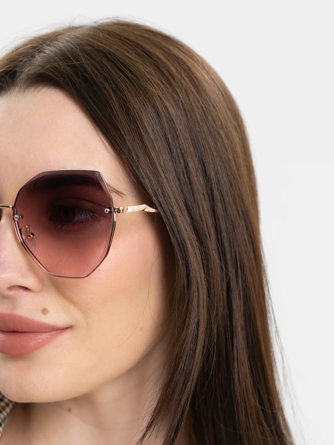 Розовый женские солнцезащитные очки UV400
