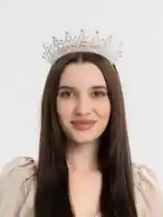 Разноцветный диадема, корона со стразами