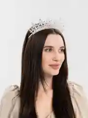 Разноцветный диадема, корона со стразами