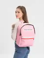 Розовый рюкзак женский
