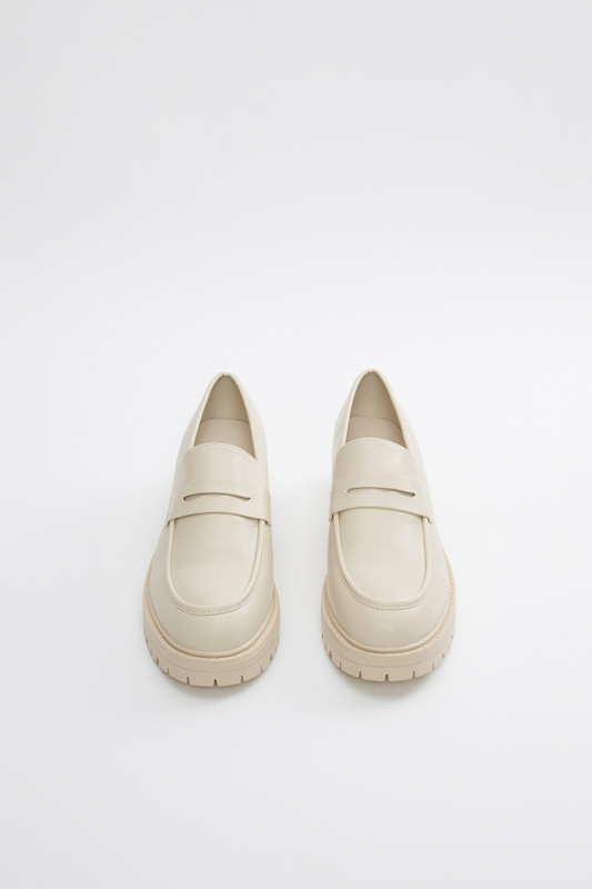 Туфли-лоферы высокие женские befree из искусственной кожи купить по цене1750 ₽ в интернет-магазине KazanExpress