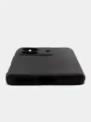 Черный чехол для Vivo T1 4G, черный, силиконовый