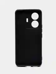 Черный чехол для Vivo T1 4G, черный, силиконовый