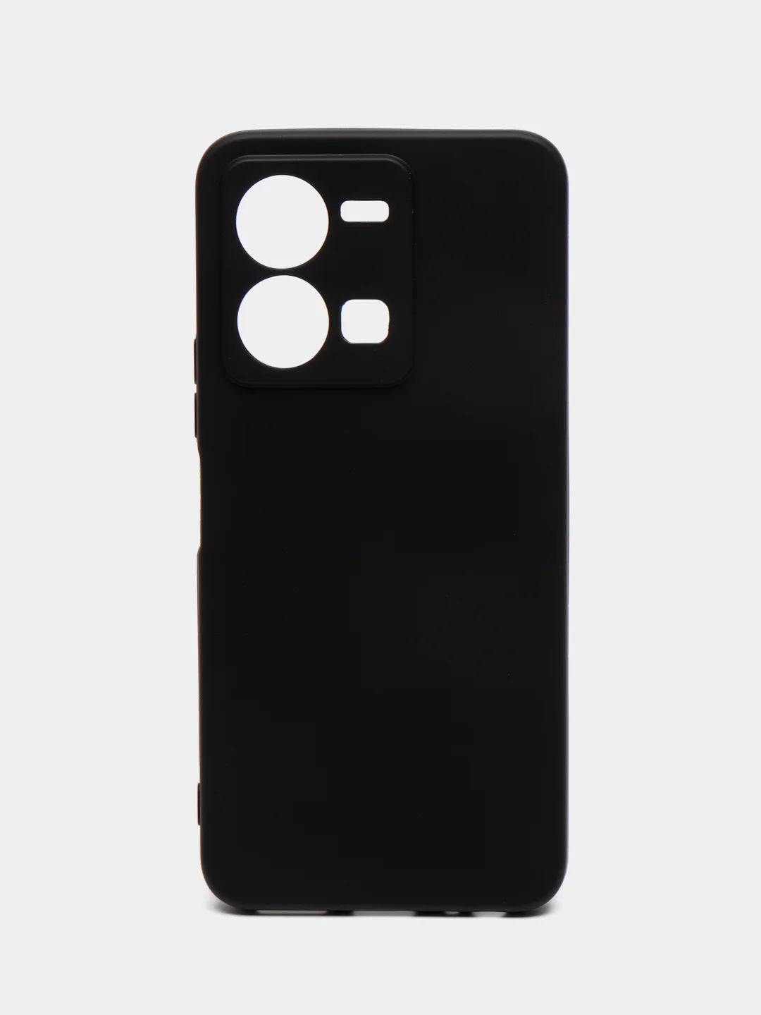 Черный чехол для Vivo Y35 / Y22 / Y22S / Ю35 / Ю22 / Ю22с, черный, силиконовый