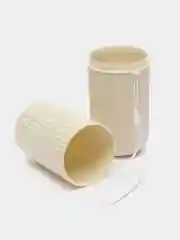 Коралловый футляр для зубной щетки и пасты