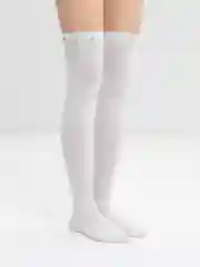 Молочный женские гольфы, высокие