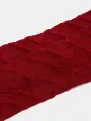 Бордовый колготки ажурные, для девочек