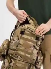 Оливковый рюкзак туристический, 50 л