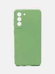 Чехол накладка силиконовый мягкий Samsung Galaxy S21