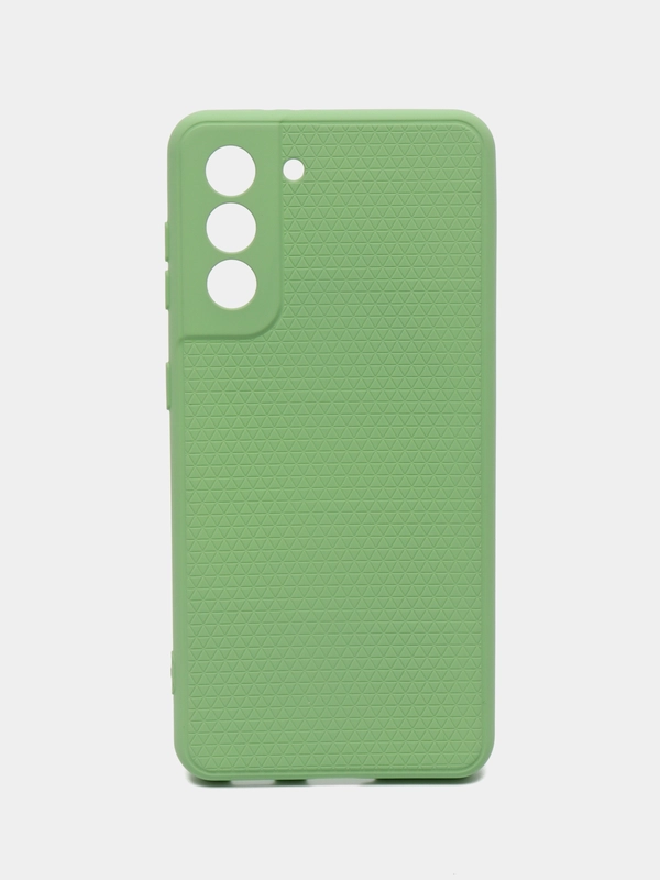 Чехол накладка силиконовый мягкий Samsung Galaxy S21