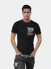 Футболка с принтом РВСН, хлопок