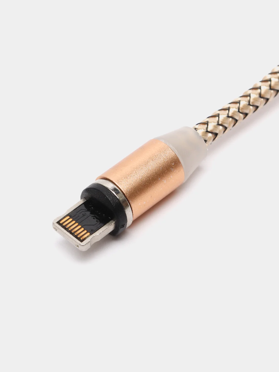 Желтый магнитная зарядка для iPhone, кабель micro type, lightning-c, 1 м
