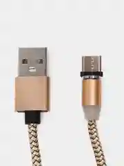 Бронзовый магнитная зарядка для iPhone, кабель micro type, lightning-c, 1 м