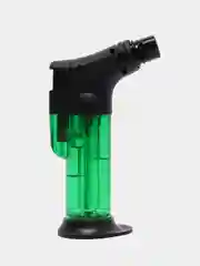 Зеленый газовая зажигалка "Турбо", с подставкой, газовая горелка автоген