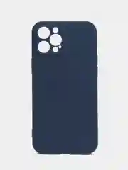 Темно-синий чехол накладка силиконовый мягкий Apple iPhone 12 Pro Max