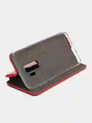 Красный чехол-книжка Samsung Galaxy S9+/S9 Plus (Самсунг Галакси С9+ / С9 Плюс)
