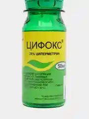 Цифокс от клопов и для защиты территории от комаров и клещей, 50 мл