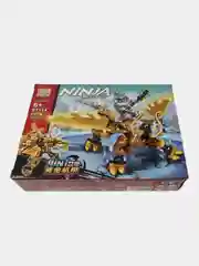 Белый конструктор "Ninja: Золотой мех"