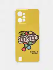 Желтый чехол силиконовый на Realme C31 / Реалми С31, с рисунком