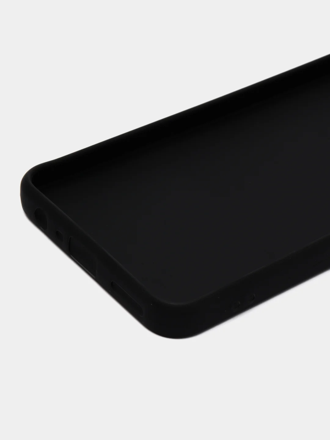 Черный чехол Realme 10 / Реалми 10, силиконовый, цветной, матовый