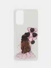 Светло-бежевый чехол Xiaomi Redmi Note 11 4G, Note 11S, Сяоми Редми Нот 11 4G, 11С силиконовый с рисунком