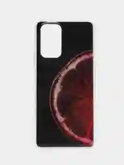 Бордовый чехол Xiaomi Redmi Note 10 Pro, Сяоми Редми Нот 10 Про, силиконовый с рисунком