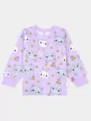 Сиреневый пижама для девочек (2-6 лет)