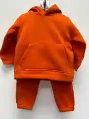 Рыжий костюм спортивный детский, утепленный