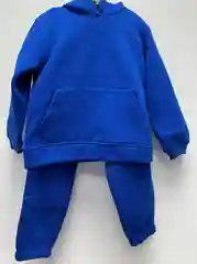Синий костюм спортивный детский, утепленный