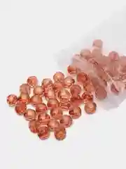 Медный бусины прозрачные, граненые, для рукоделия и плетения, 6, 8, 10 мм
