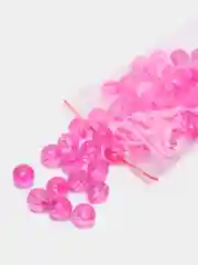 Фуксия бусины прозрачные, граненые, для рукоделия и плетения, 6, 8, 10 мм