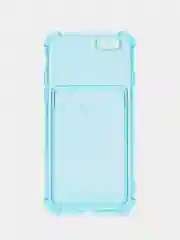 Бирюзовый чехол для iPhone 6, с карманом для карт