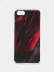Красный чехол на Huawei Honor 7A/7A Prime/Y5 Prime 2018/Y5 2018 / Хонор 7А прозрачный, с рисунком