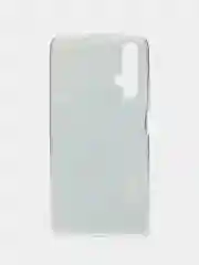 Светло-синий чехол на Honor 20/Huawei Nova 5T / Хонор 20 прозрачный, с рисунком, защита камеры