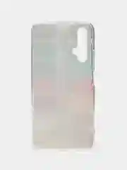 Бордовый чехол на Honor 20/Huawei Nova 5T / Хонор 20 прозрачный, с рисунком, защита камеры