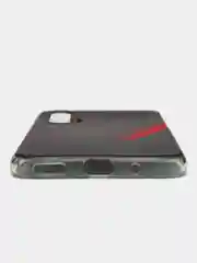 Красный чехол на Honor 20/Huawei Nova 5T / Хонор 20 прозрачный, с рисунком, защита камеры
