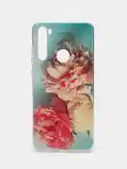 Конфетный силиконовый чехол на Xiaomi Redmi Note 8T / Сяоми Редми Нот 8T прозрачный, с рисунком