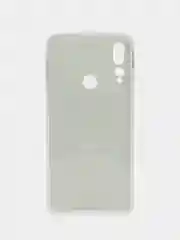 Серебряный чехол на Huawei Honor 9X Premium/Y9 Prime 2019 / Хонор 9X Премиум прозрачный, с рисунком