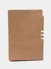 Блокнот BRAUBERG NEBRASKA, А5, линия, бежевый, под кожу, 140х200 мм, 80 листов, 113413