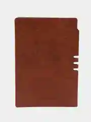 Блокнот Brauberg "Nebraska" А5, под кожу, линия, коричневый, 80 листов, 140 х 200 мм